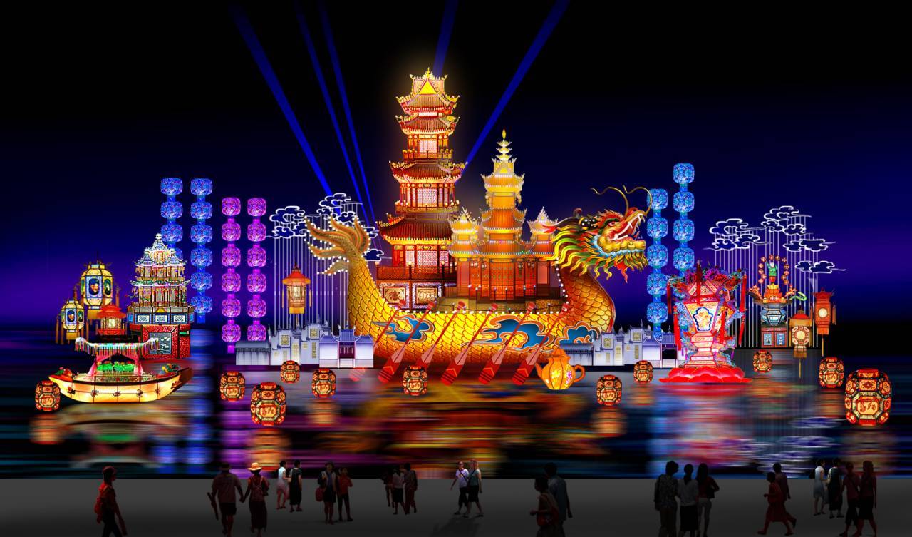 喷泉公司音乐喷泉、3D灯光秀