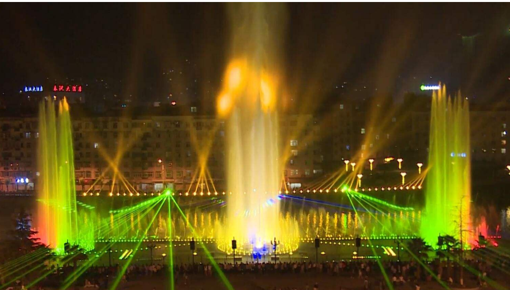 大型水景音乐喷泉工程
